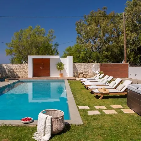 Vila Coastal Chic Luxury La Reina In Ai Giannis Lefkáda