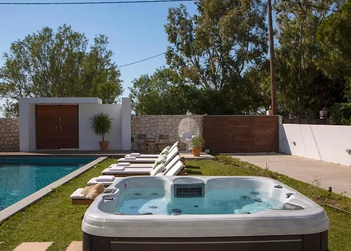 Villa Coastal Chic Luxury La Reina In Ai Giannis