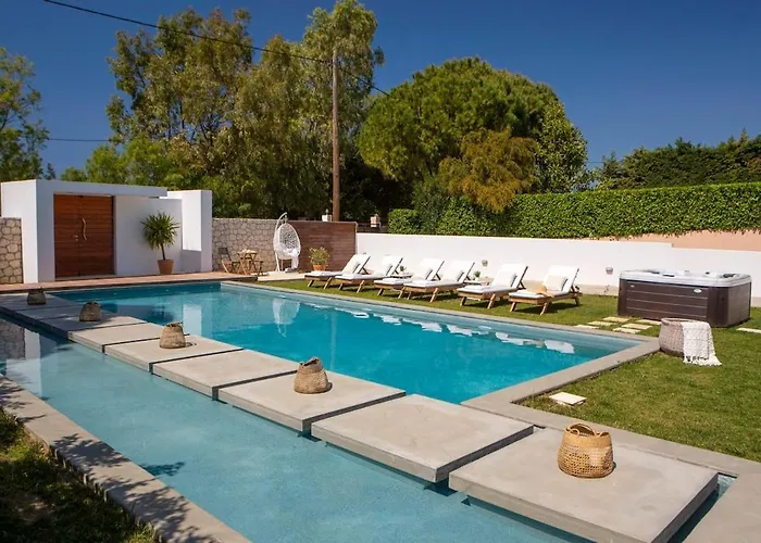 Coastal Chic Luxury La Reina In Ai Giannis * Lefkáda